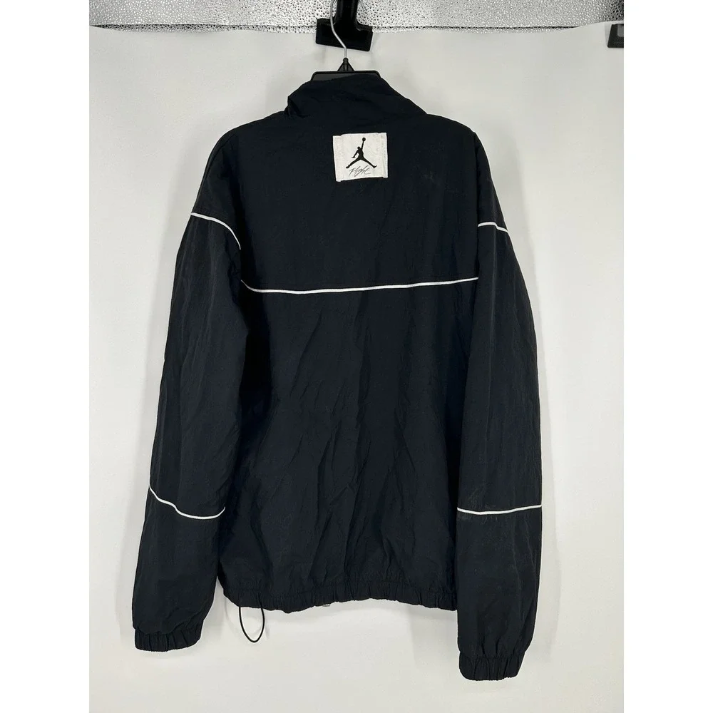 Air Jordan Essentials Windbreaker Track Warm Up Jacket Mesh Lined DV7624-010 Med